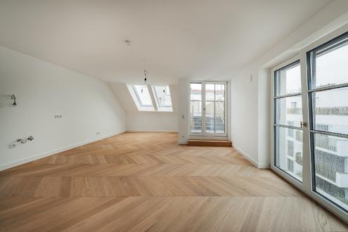 Exklusive 2-Zimmer-Wohnung mit gro�z�giger Terrasse in zentraler Lage