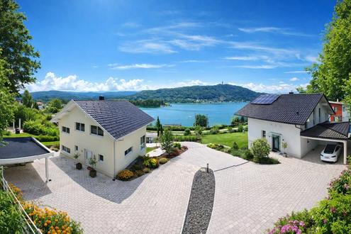 Modernes Villen-Ensemble mit einzigartigem W�rthersee-Panorama