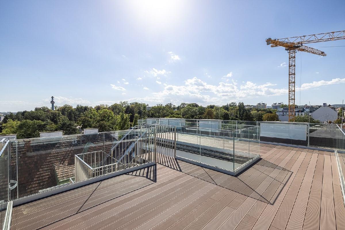 Dachterrasse Blick