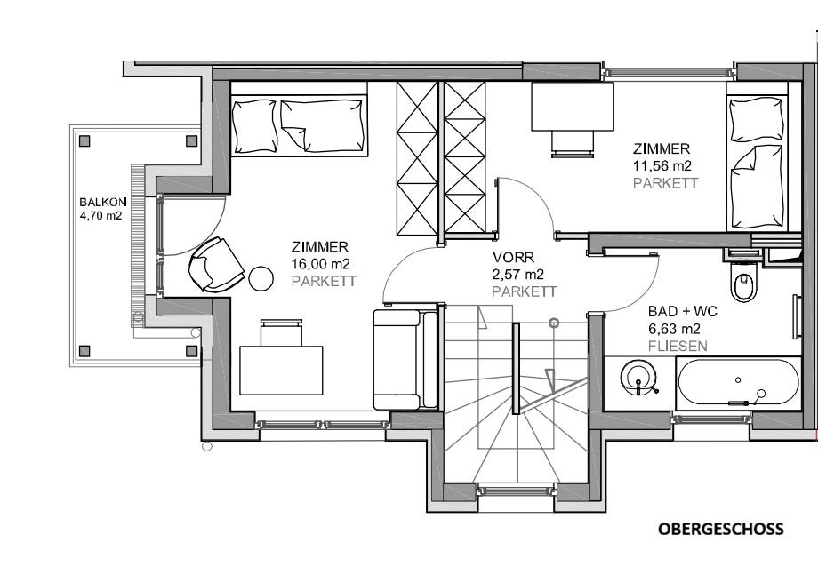OG Grundriss Nr. 47A