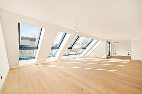 Top-Penthouse am Naschmarkt mit spektakul�rer Dachterrasse und atemberaubendem Blick �ber Wien