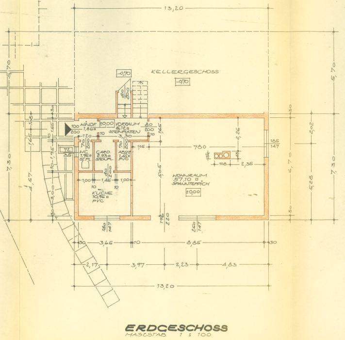 Plan Erdgeschoss