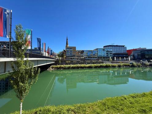 Wohnen an der Drau: Moderne 3-Zimmer-Wohnung mit Seeblick im Zentrum von Villach
