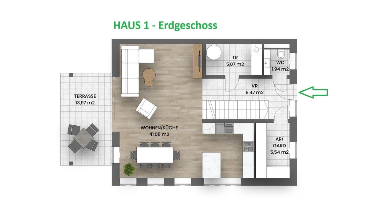 02_EG Haus 1