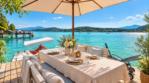 Exklusive Alleinlagesituation mit Premium-Seegrundst�ck am W�rthersee