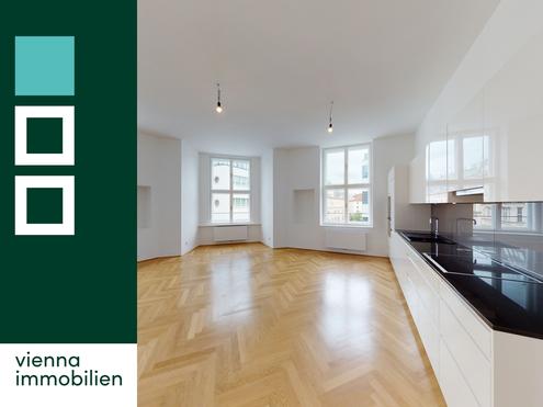 Stilaltbauwohnung mit Ausblick