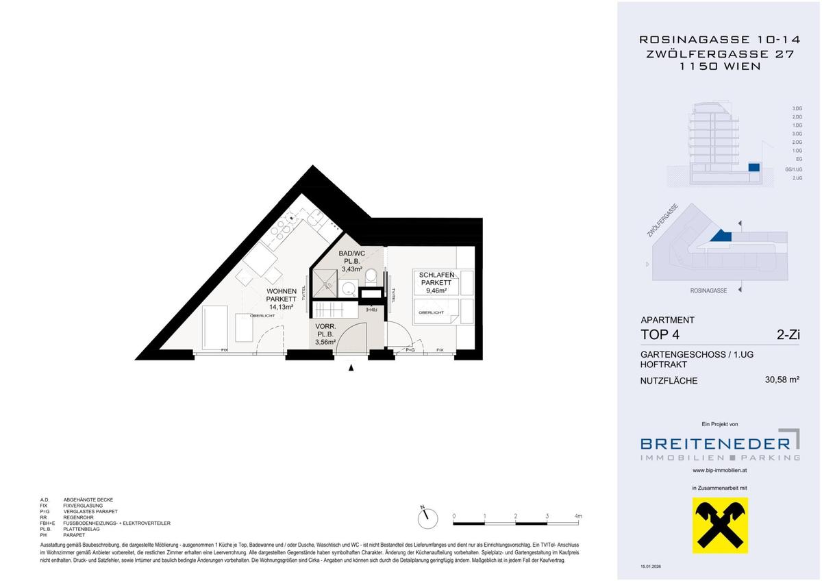 Apartment Top 4_Rosinagasse 10-14