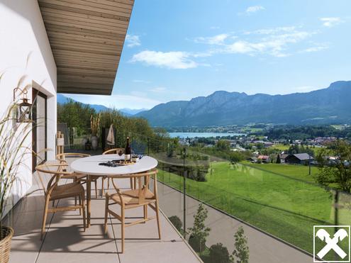 Premium Wohnvergnügen - Am Sonnenhang Mondsee - W5 - 2 Zi Balkonwohnung