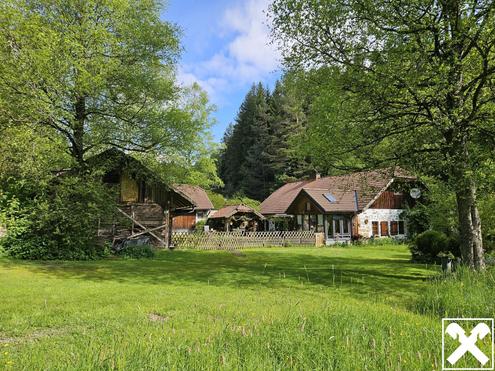 Sacherl (ehem. Mhle) in idyllischer Alleinlage samt Wald- und Wiesengrund