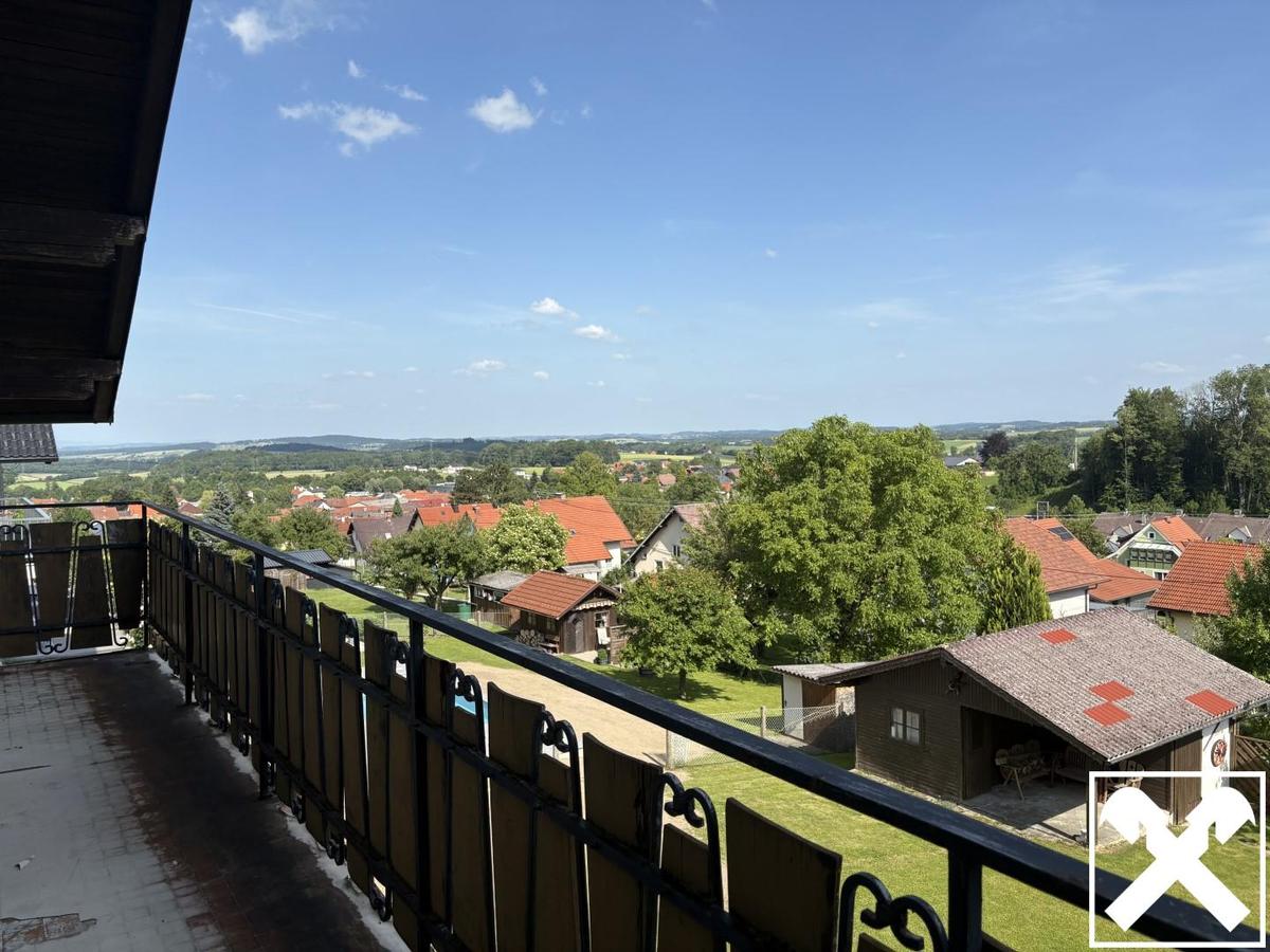 Balkon mit Fernblick