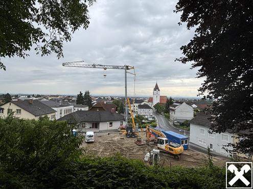 BAUSTART  erfolgt! ber den Dchern: Penthouse in der Villenstrae