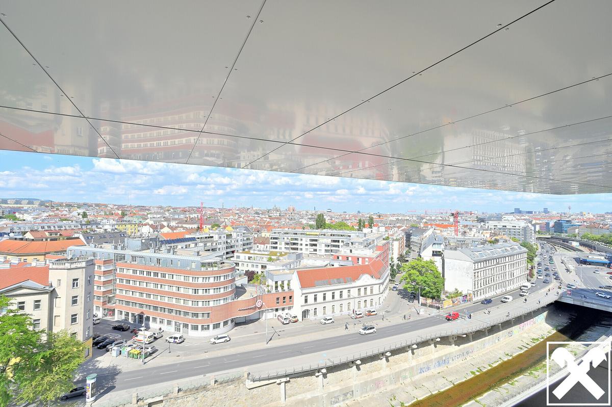 Atemberaubender Auslick ber Wien