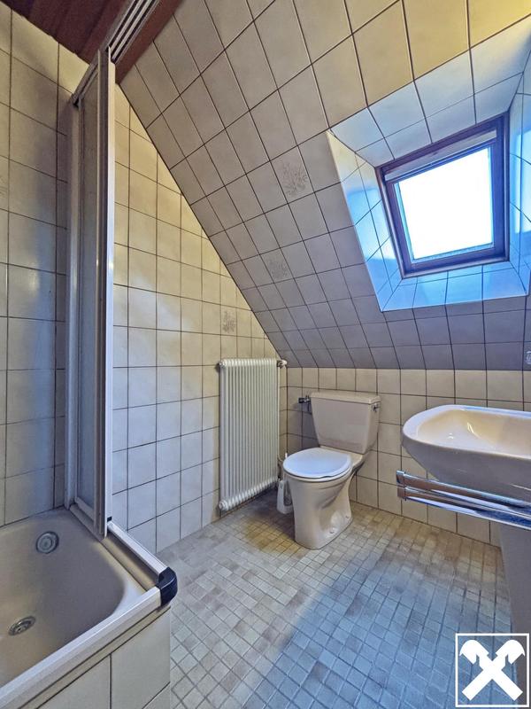 Badezimmer Dachgeschoss