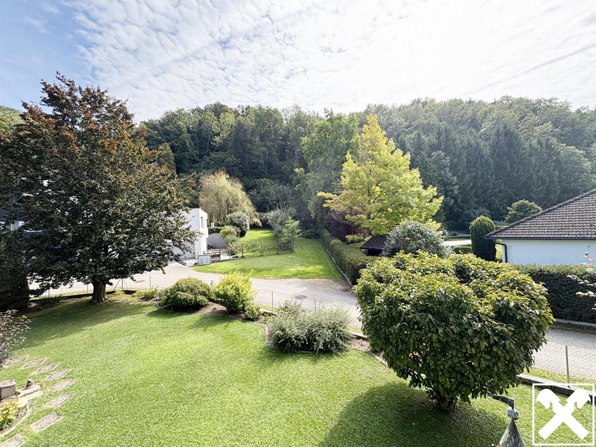 Ausblick Balkon