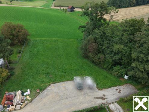 Baugrundstck in herrlicher Lage mit Sicht ins Grne
