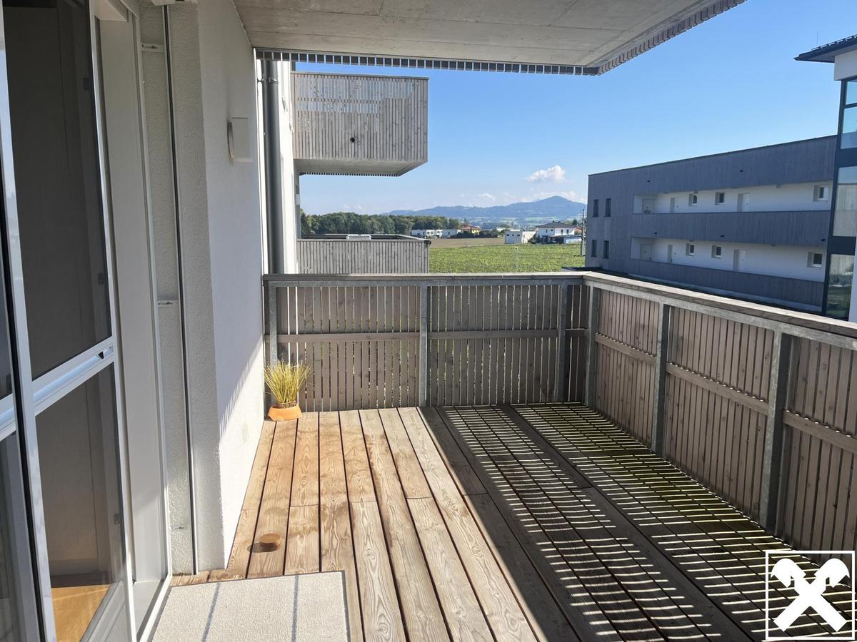 Balkon mit Aussicht