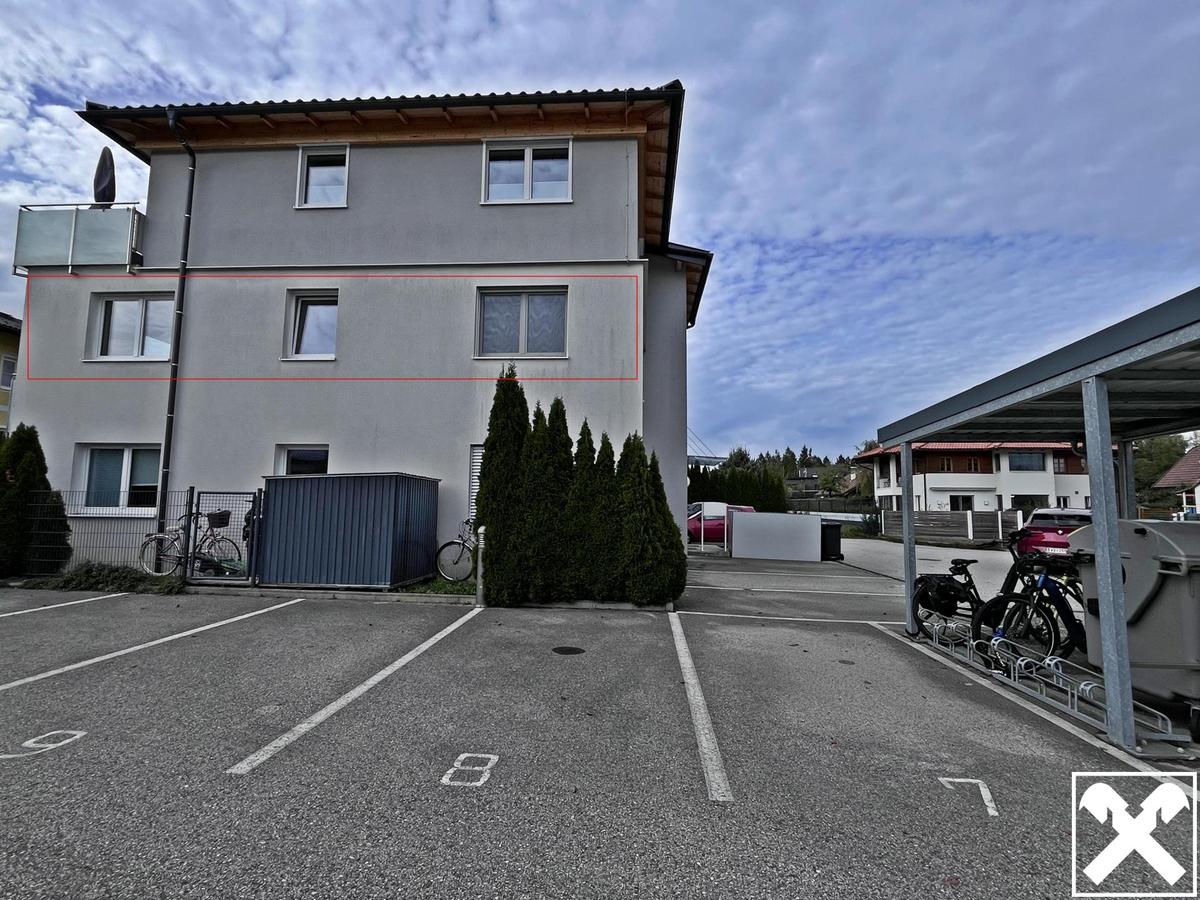 Stellpltze im Freien, Kennzeichnung Wohnung