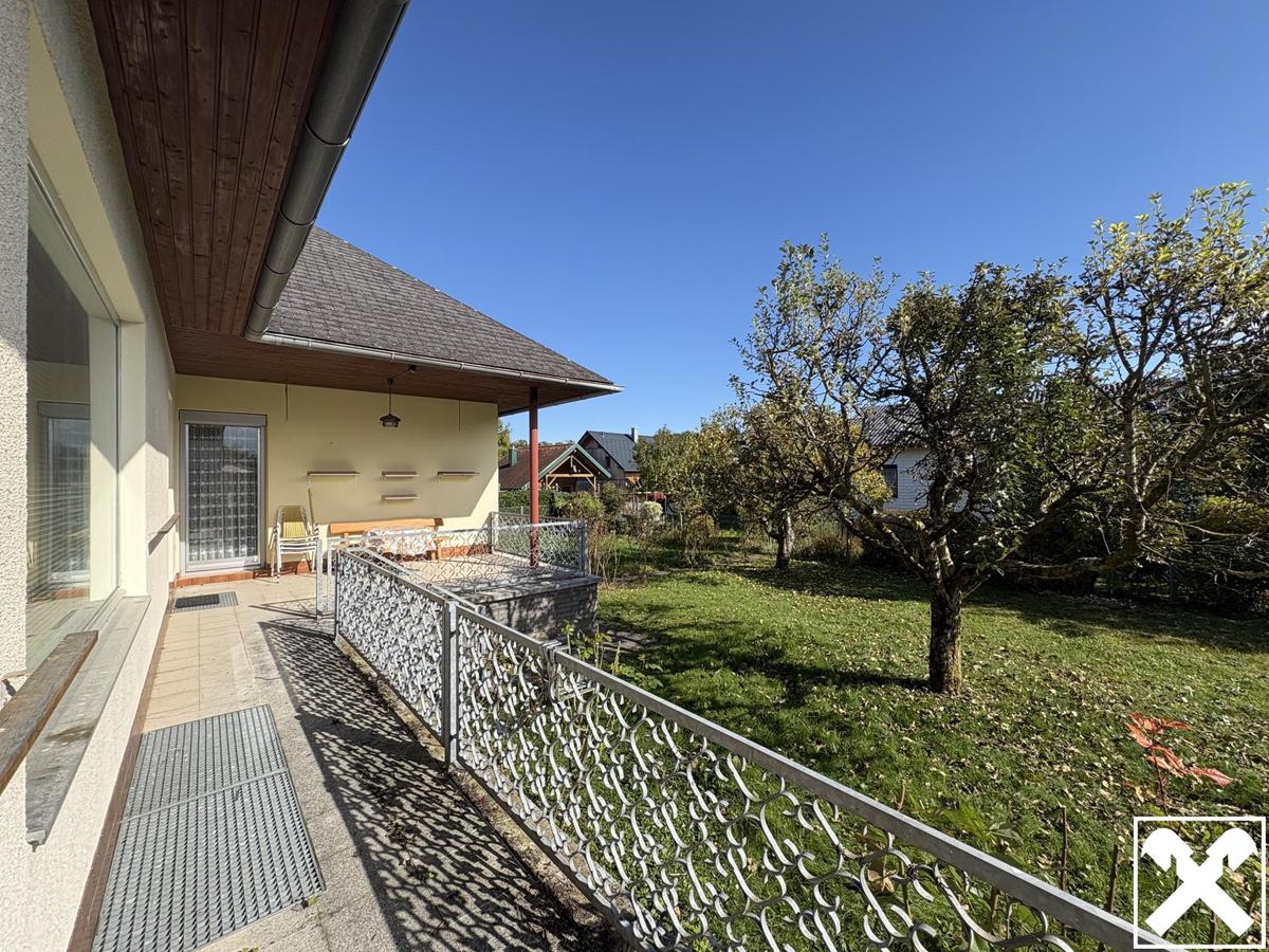 Terrasse - Auenansicht