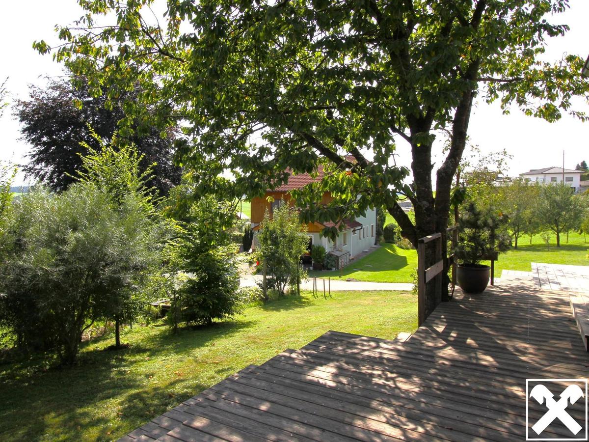 Ausblick Sdterrasse (damals noch ohne Gartenzaun)