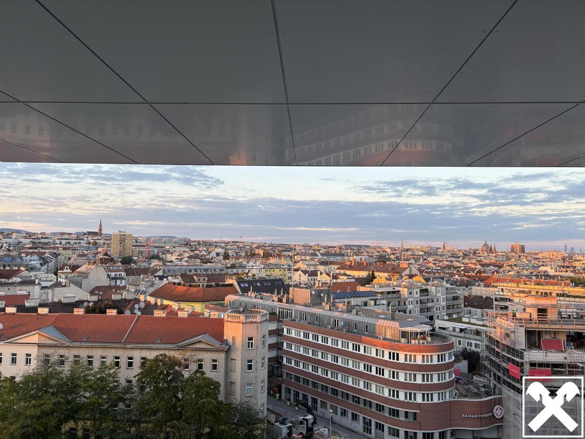 Atemberaubender Auslick ber Wien