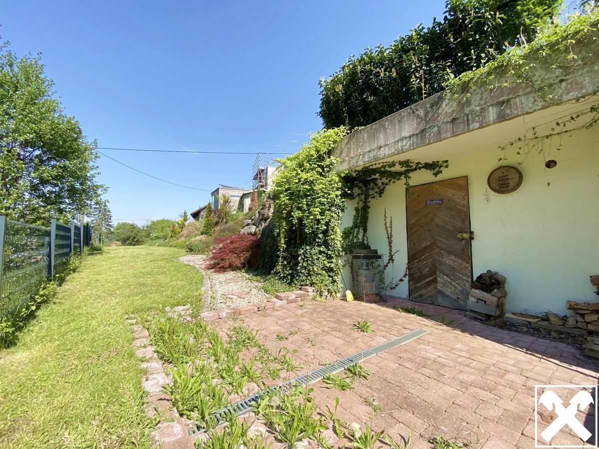 Erdweinkeller Eingang