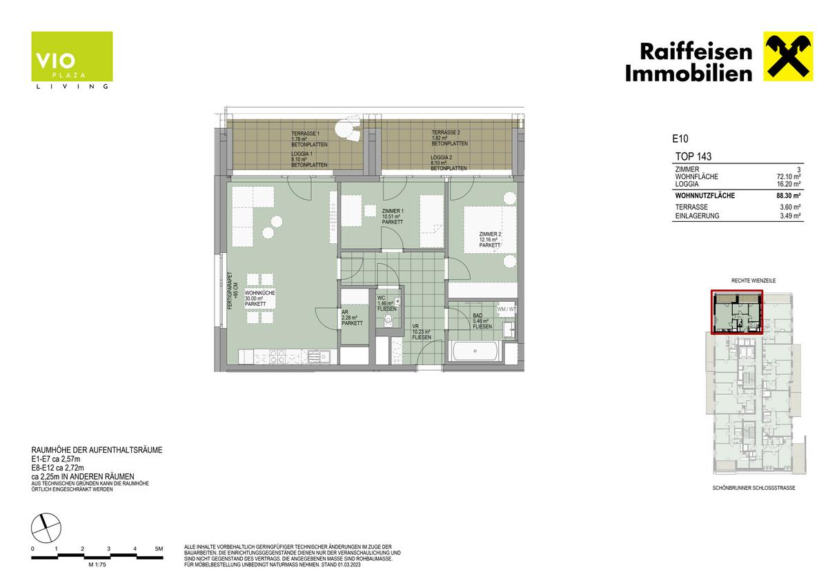 Grundriss E10 TOP 143
