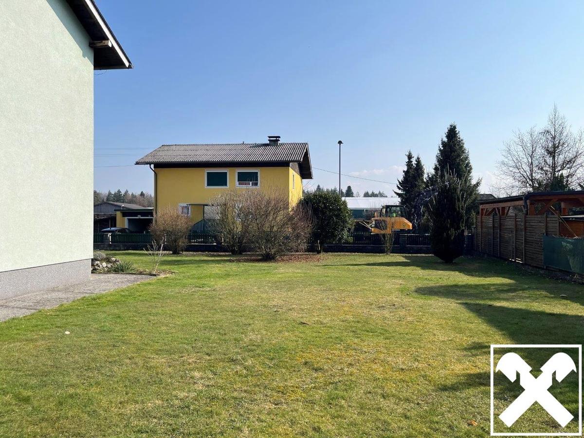 Viel Platz im Garten