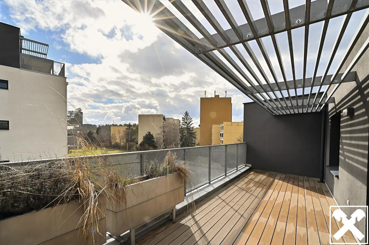 Stimmungsfoto Ausblick Terrasse (22,84m�)