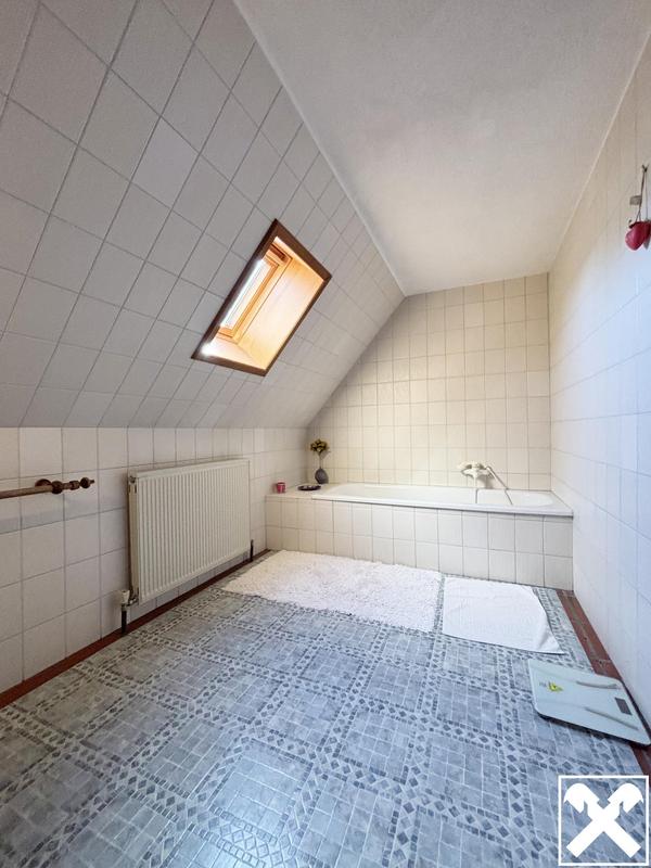 Badezimmer Dachgeschoss