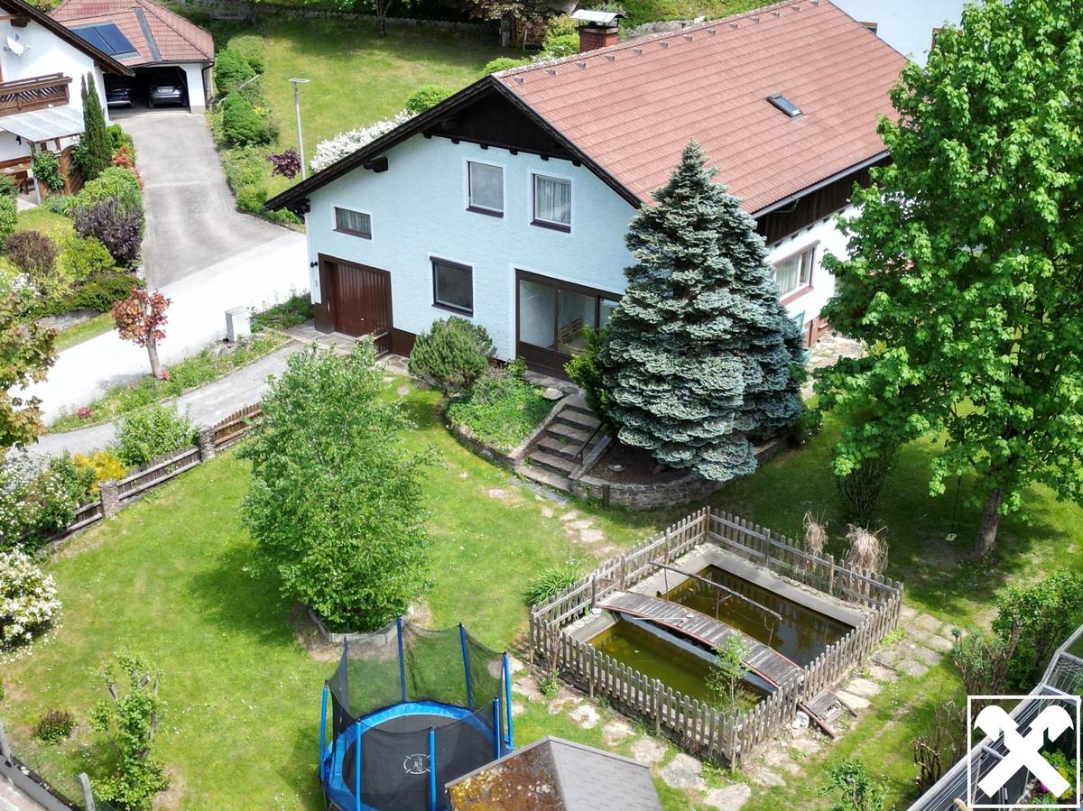Wohnhaus Drohnenfoto