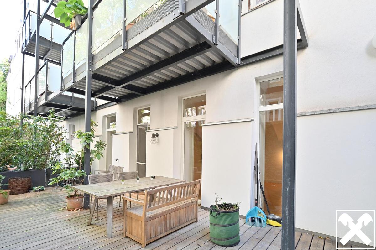 Terrasse Perspektive