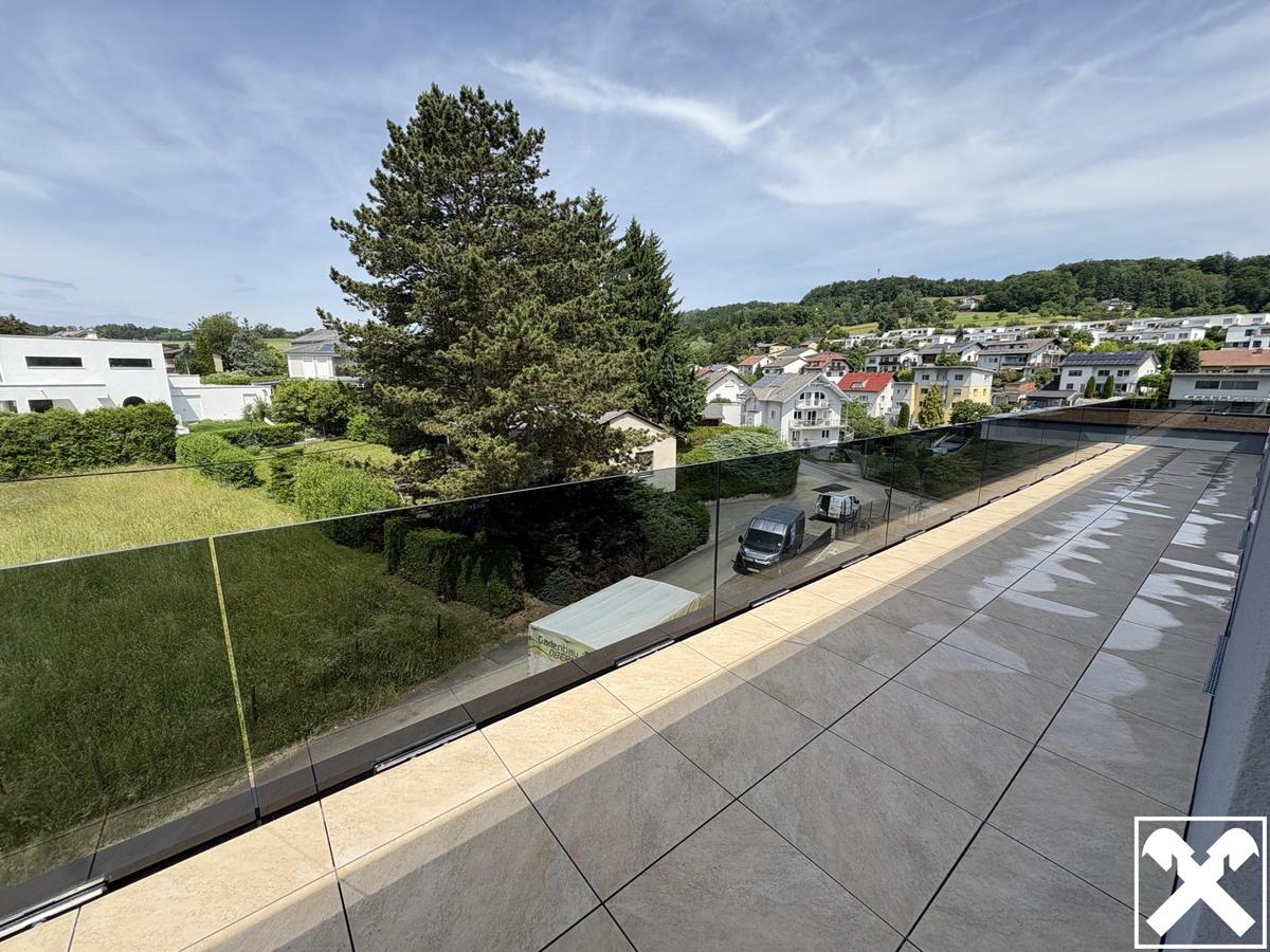 Terrasse seitlich