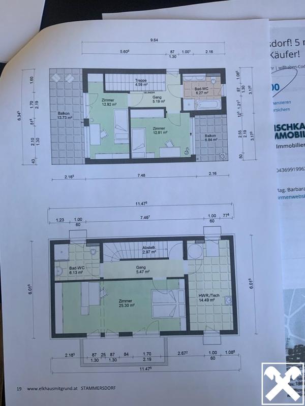 Plan 2 (Wohn-Keller wurde abweichend ausgef�hrt)