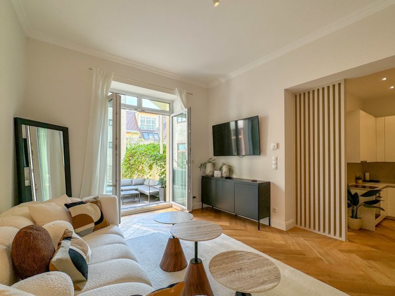 Charmant renovierte Altbauwohnung mit Terrasse und Garten in bester Lage /  / 1090 Wien / Bild 1