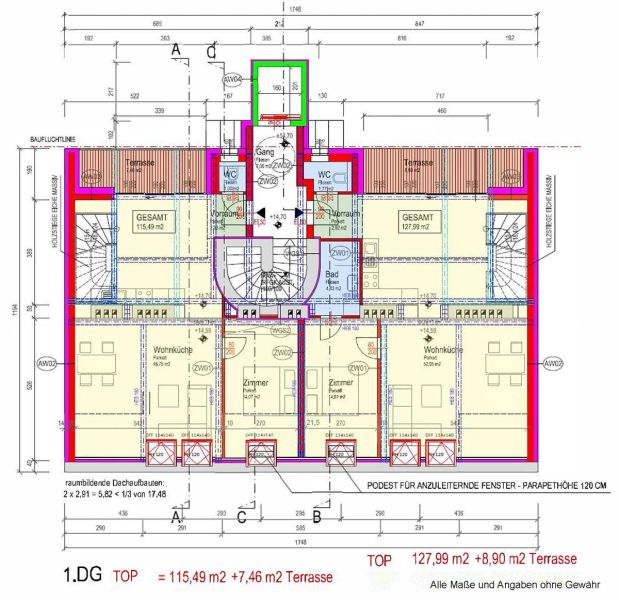 Baugenehmigter Rohdachboden N�he Puchsbaumpark /  / 1100&nbsp;Wien / Bild 7