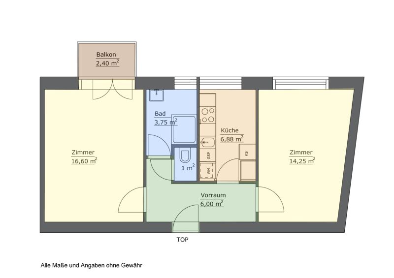 Unmittelbare Naschmarkt-N�he: Sehr helle Altbauwohnung /  / 1040&nbsp;Wien / Bild 8