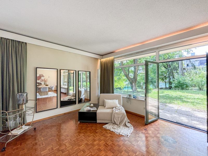Exklusive Bauhaus-Villa mit Parkgarten & Pool am Waldrand /  / 2340 Mdling / Bild 5