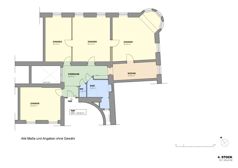 Fantastische Altbauwohnung in kultureller Umgebung /  / 1060&nbsp;Wien / Bild 9