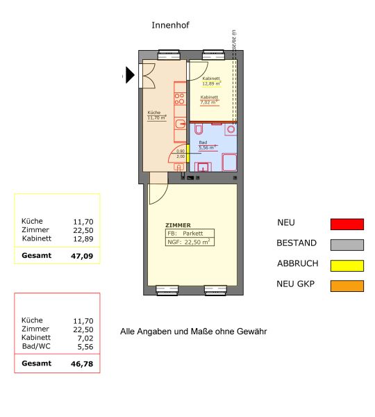 Entz�ckende 2- Zimmerwohnung in der Sch�ttaustra�e /  / 1220&nbsp;Wien / Bild 8