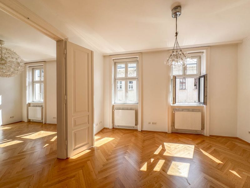 Wiener Altbaucharme ? Stilvolle 2-Zimmer-Wohnung in der Seidengasse / / 1070 Wien / Bild 0