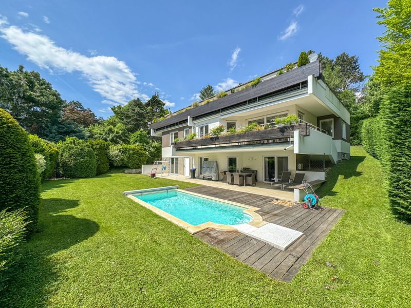 Ptzleinsdorf: Luxurise Wohnung mit Panorama-Blick, Wellnessoase & Gartenidylle /  / 1180 Wien / Bild 1