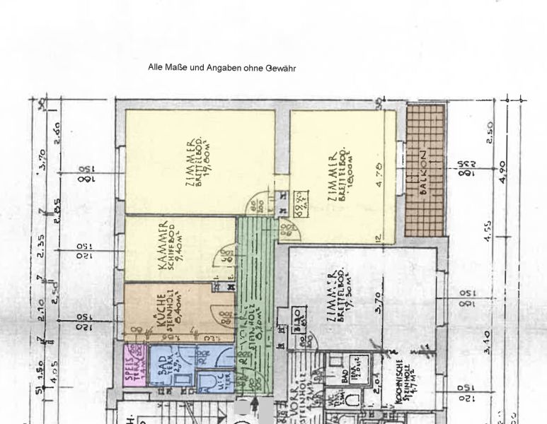 Helle 3 Zimmer Wohnung N�he H�rndlwald /  / 1130&nbsp;Wien / Bild 8