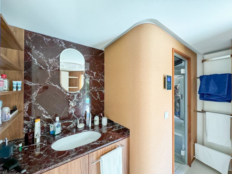 Ptzleinsdorf: Luxurise Wohnung mit Panorama-Blick, Wellnessoase & Gartenidylle /  / 1180 Wien / Bild 6