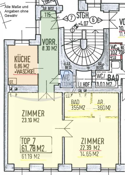 Charmante Altbauwohnung mit Potenzial in zentraler Lage /  / 1200 Wien / Bild 8