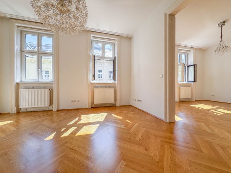 Wiener Altbaucharme ? Stilvolle 2-Zimmer-Wohnung in der Seidengasse / / 1070 Wien / Bild 4