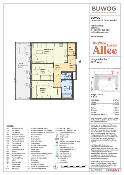 Lange Allee 6A - Eigentum in 1220 Wien