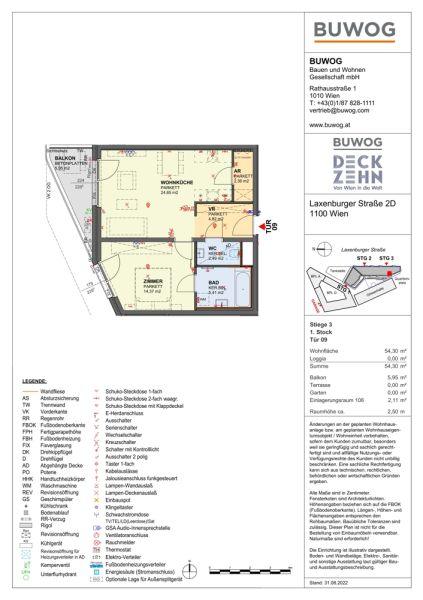 U1 Hauptbahnhof Wien - Neubau Erstbezug, hofseitig und provisionsfrei direkt vom Bautrger /  / 1100 Wien / Bild 2