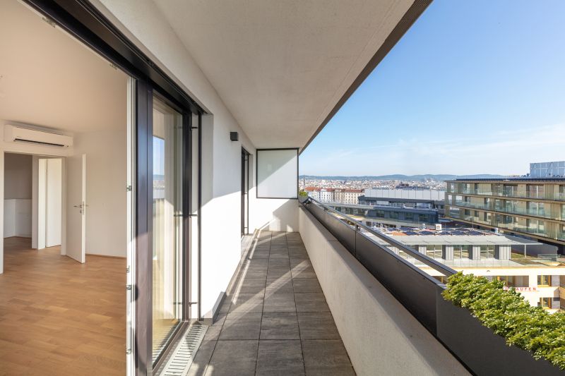 Dachgeschoss 3 Zimmer mit Dachgarten, klimatisiert - provisionsfrei + Jahreskarte Wr. Linien /  / 1100 Wien / Bild 7