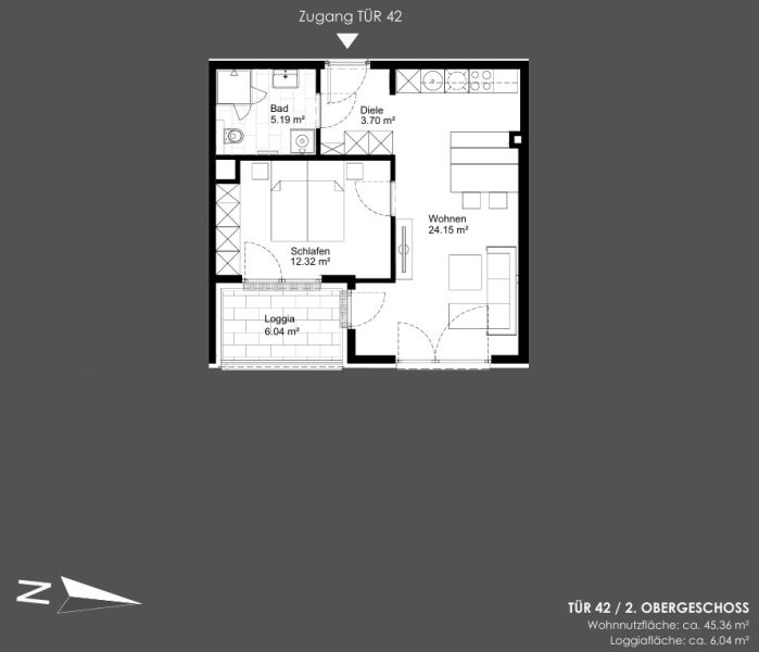 NEUBAU ? Moderne 2-Zimmer-Wohnung nahe der U-Bahn (U1 Keplerplatz) /  / 1100&nbsp;Wien / Bild 10