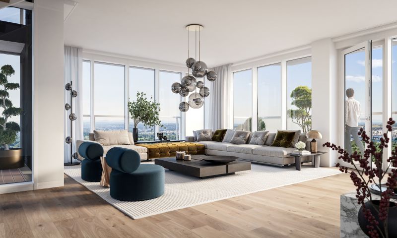 MARINA TOWER - PENTHOUSE-Wohnung im  39. Gescho mit fantastischer Dachterrasse